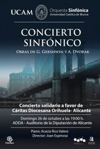 Concierto sinfónico a beneficio de Cáritas hoy en el Adda en MÚSICA 