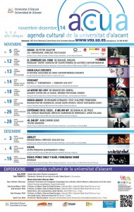 El teatro, protagonista de la Agenda Cultural de la UA en ESCENA 