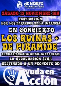 Este sábado, rock con causa por la infancia en MÚSICA 