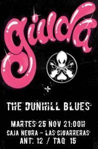 Rock'n'roll internacional hoy en Las Cigarreras con Giuda y The Dunhill Blues en MÚSICA 