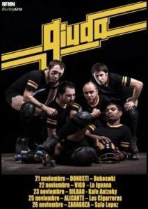 Rock'n'roll internacional hoy en Las Cigarreras con Giuda y The Dunhill Blues en MÚSICA 