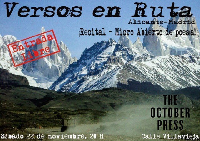 Cartel del recital