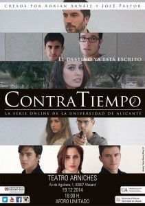 El Arniches proyectará la webserie 'Contratiempo', realizada por alumnos de la UA en CINE 