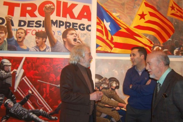 Toni Miró, Pablo Sandoval y Miguel Valor