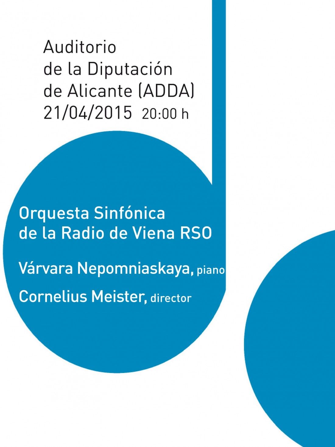 La Orquesta Sinfónica de la Radio de Viena ofrece en el ADDA piezas de Schumann y Strauss en MÚSICA 