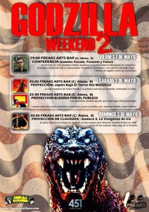 El Freaks acoge la 2ª 'Godzilla Weekend' para los amantes del icónico monstruo japonés en CINE 