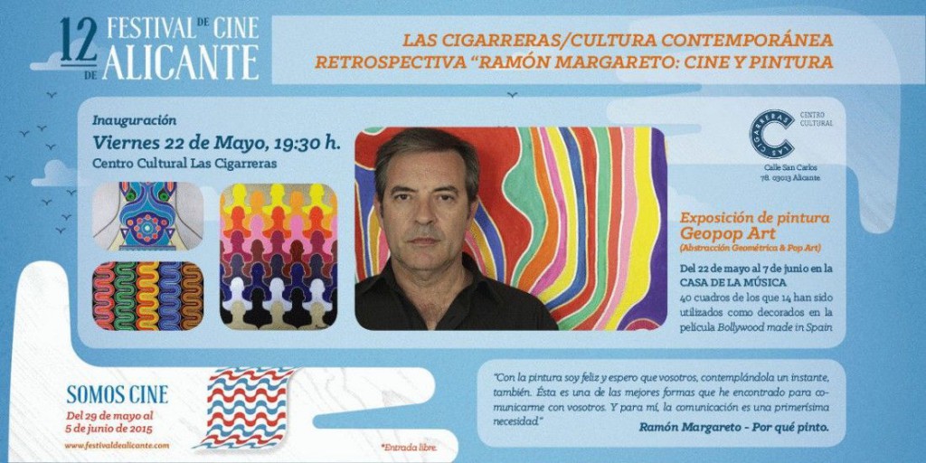 Las pinturas optimistas de Ramón Margareto se exponen en Las Cigarreras  en PINTURA 