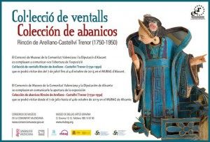 Invitación a la exposición del MUBAG El MUBAG recorre los diferentes estilos de abanicos desde el siglo XVIII hasta el XX en ARTE