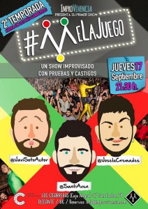 'Me la juego', un show donde la improvisación es la protagonista en ESCENA 