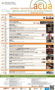 La UA programa 18 espectáculos culturales para el primer cuatrimestre del curso en ARTE 