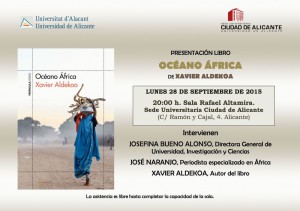 Xavier Aldekoa presenta su libro 'Océano África' en la Sede Ciudad de Alicante en LETRAS 