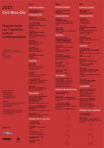 Más de 90 eventos animan el otoño en Las Cigarreras  en ARTE 