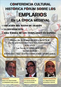 Miguel Gracia hablará sobre 'Los templarios y las vírgenes negras' en el Ateneo en CONFERENCIAS 