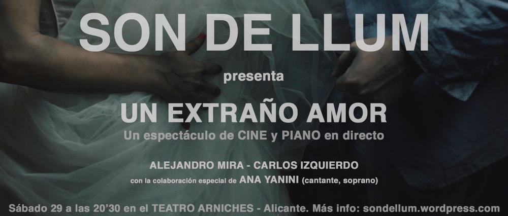 Un extraño amor: Espectáculo audiovisual que combina proyecciones y música en directo en CINE MÚSICA 