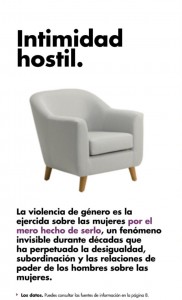 Un catálogo de muebles para denunciar la violencia de género en ARTE 