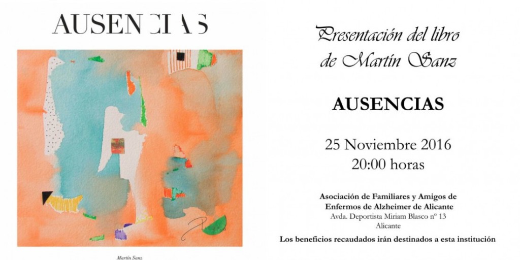 Martín Sanz presenta 'Ausencias', un alegato contra el olvido en LETRAS 