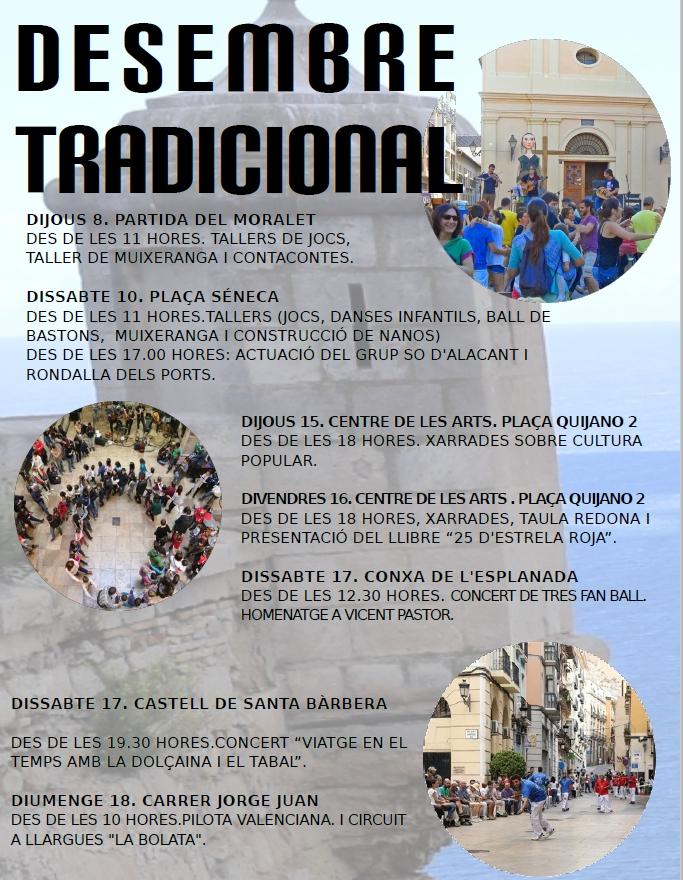 'Desembre Tradicional' acerca la cultura popular a Alicante en MÚSICA 