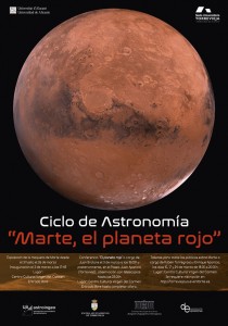 Ciclo de astronomía "Marte, el planeta rojo" en CONFERENCIAS 