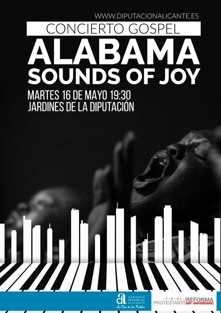 Concierto de Gospel en el Palacio Provincial para conmemorar la Reforma Protestante en MÚSICA 