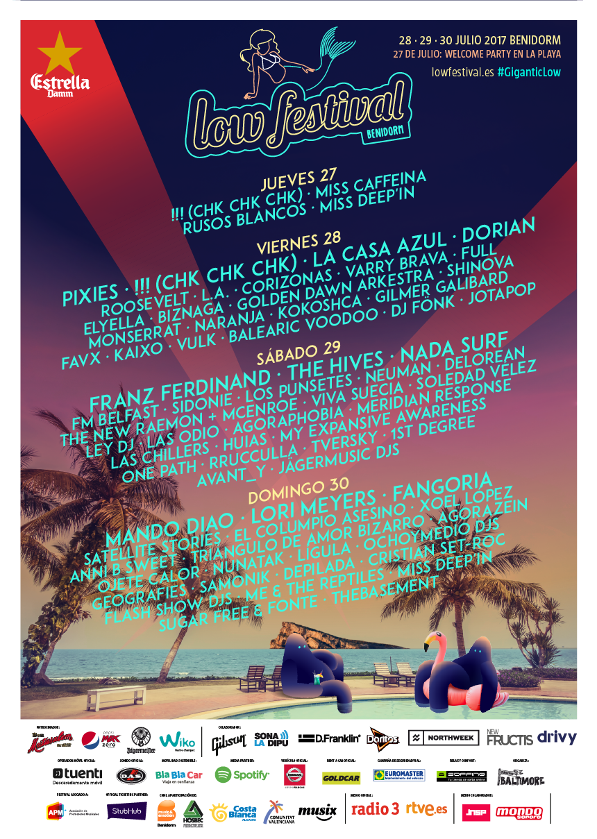 Arranca el Low Festival 2017 en Benidorm con los abonos agotados en MÚSICA 