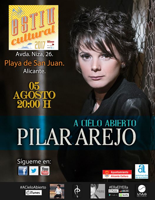 Pilar Arejo presenta 'A Cielo Abierto' en la Playa de San Juan en MÚSICA 