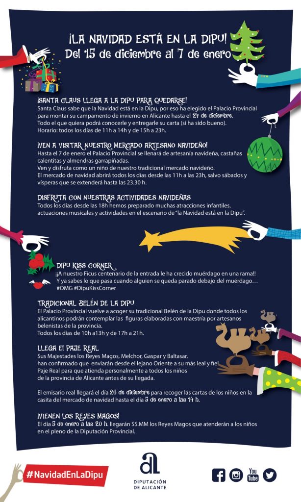 La Diputación celebra la Navidad con numerosas actividades en AIRE LIBRE ESTILO DE VIDA 