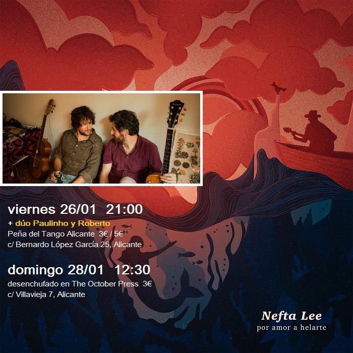 Nefta Lee presenta su nuevo disco en la Peña del Tango de Alicante en MÚSICA 