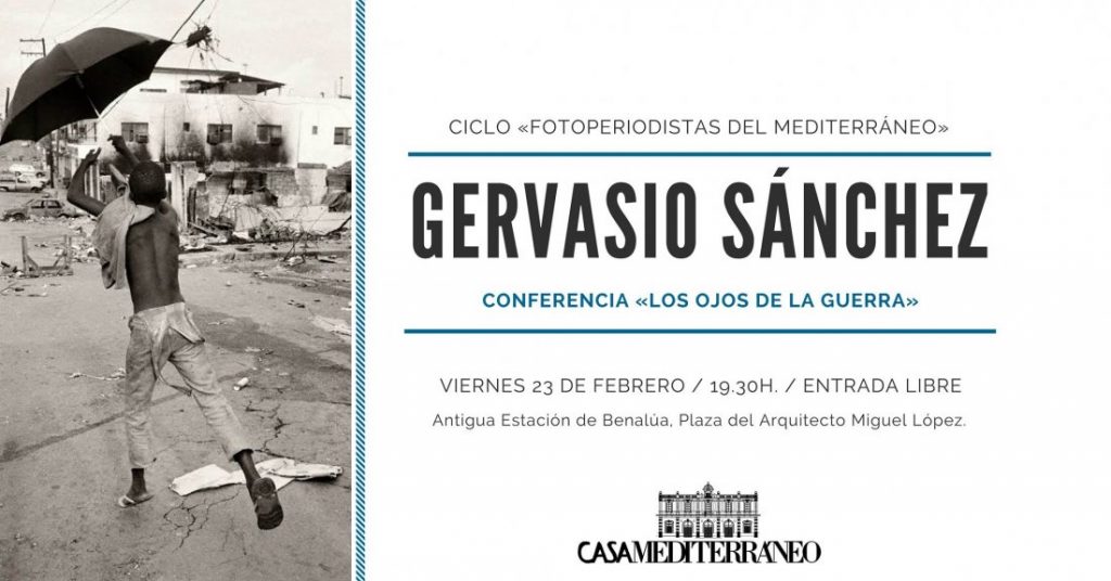 Gervasio Sánchez: "Llamar a un periodista 'comprometido' es una redundancia" en CONFERENCIAS FOTOGRAFIA 