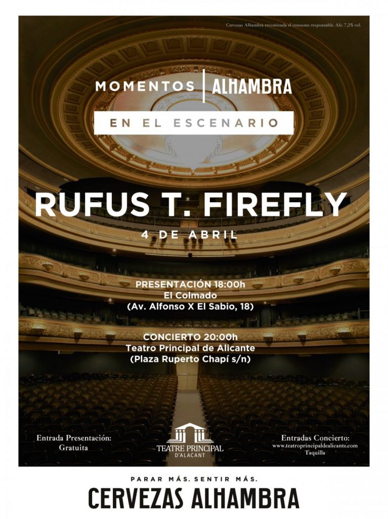 El público comparte escenario con Rufus T. Firefly en el Principal en MÚSICA 