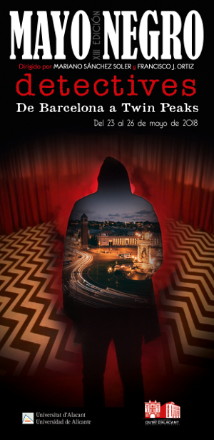 Los detectives protagonizan el ciclo "Mayo Negro" en la Sede Ciudad de Alicante en LETRAS 