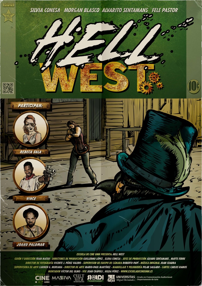 El western alicantino 'Hell West' inicia su recorrido por festivales en CINE 