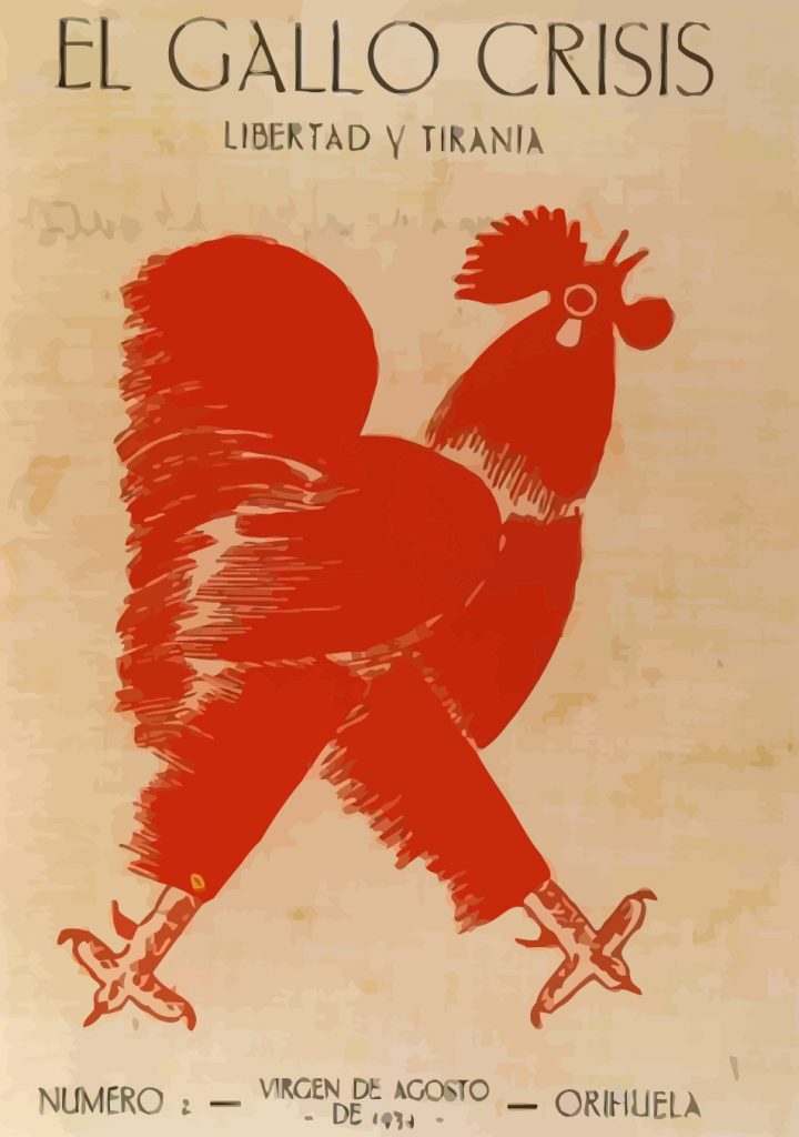 El Gil-Albert edita el facsímil de la revista 'El gallo crisis' en la que colaboraba Miguel Hernández en LETRAS 