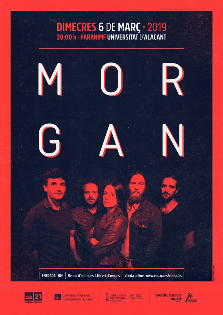 Morgan presenta su segundo disco en la Universidad de Alicante en MÚSICA 