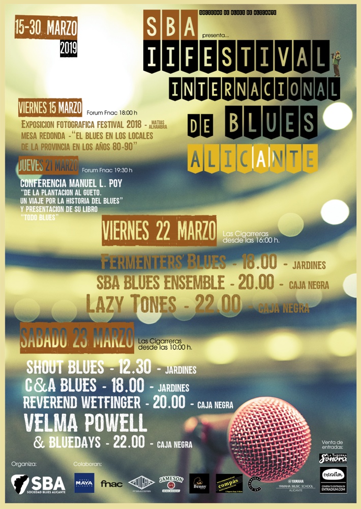 El Festival de Blues de Alicante celebra su segunda edición con grandes figuras del R&B en MÚSICA 