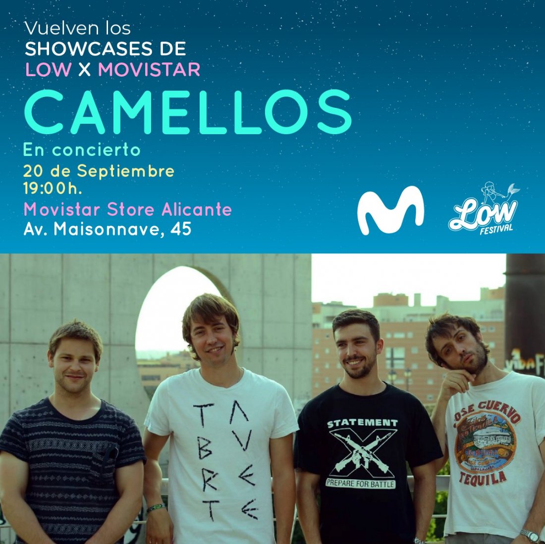 Francisco Nixon y Lois calientan el otoño en los Showcases de Low Festival x Movistar en MÚSICA 