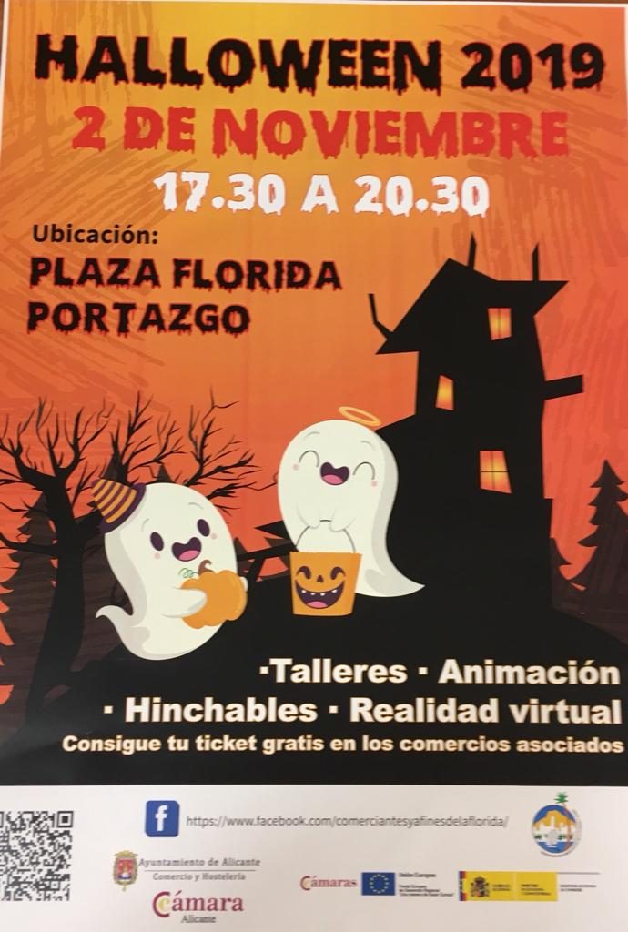 Fiestas de Halloween en las plazas y calles de Alicante para apoyar al comercio local en AIRE LIBRE 