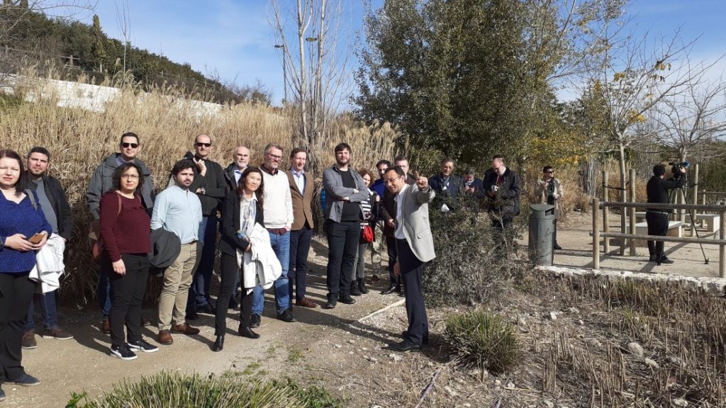Representantes del proyecto europeo NAIADES destacan  el éxito de colaboración público-privada del parque La Marjal en MEDIO AMBIENTE 