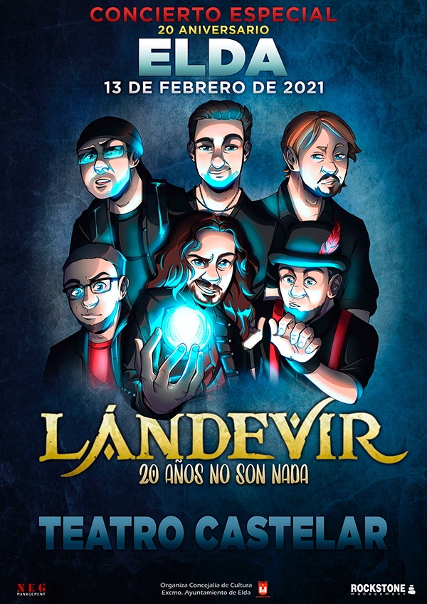 La formación alicantina de hard rock celta Lándevir actuará en Elda por su 20º aniversario en MÚSICA 