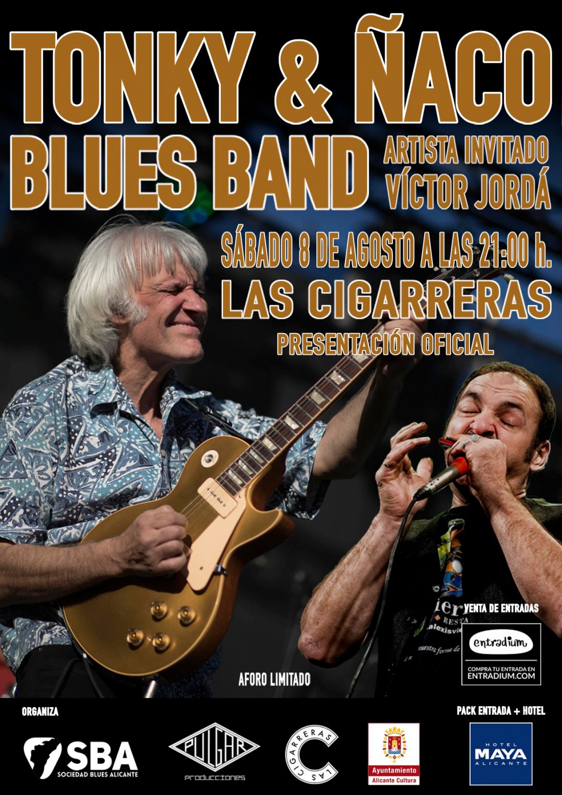 El blues está de enhorabuena: Tonky & Ñaco se reencuentran en Alicante en MÚSICA 