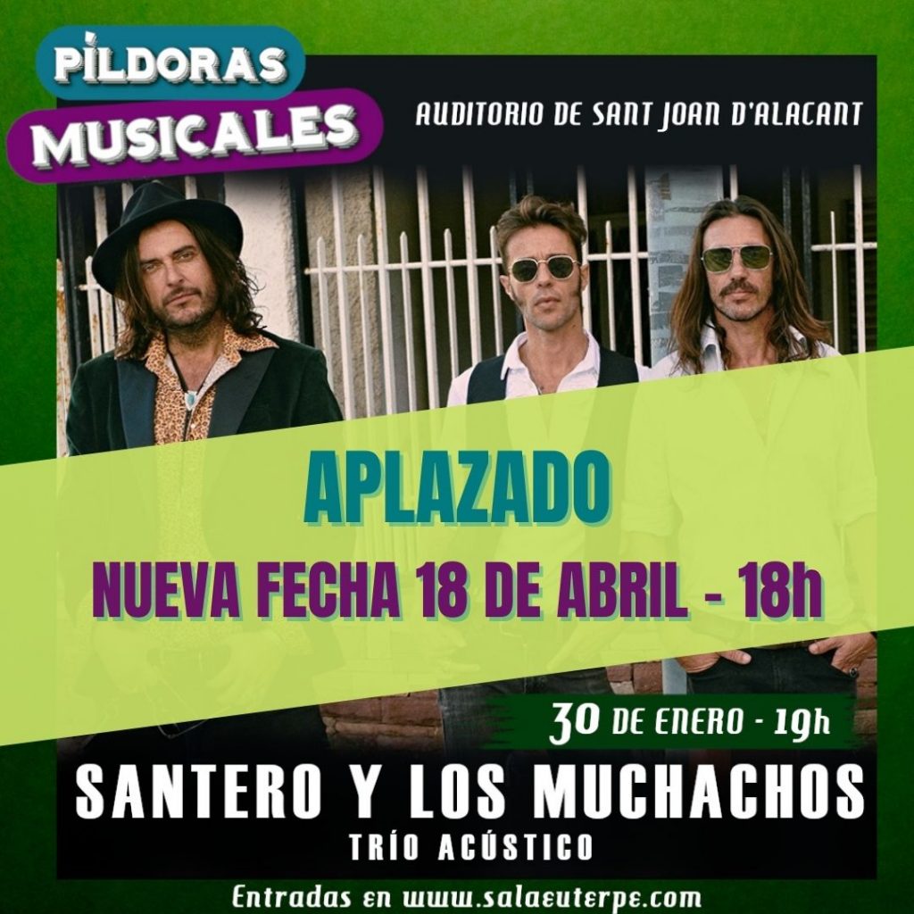 Aplazados los dos primeros conciertos de 'Píldoras Musicales' a causa de las nuevas restricciones sanitarias en MÚSICA 