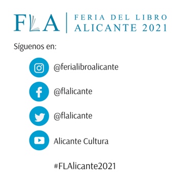 La Feria del Libro de Alicante vuelve en formato presencial del 21 al 30 de mayo a la Plaza de Séneca en LETRAS 