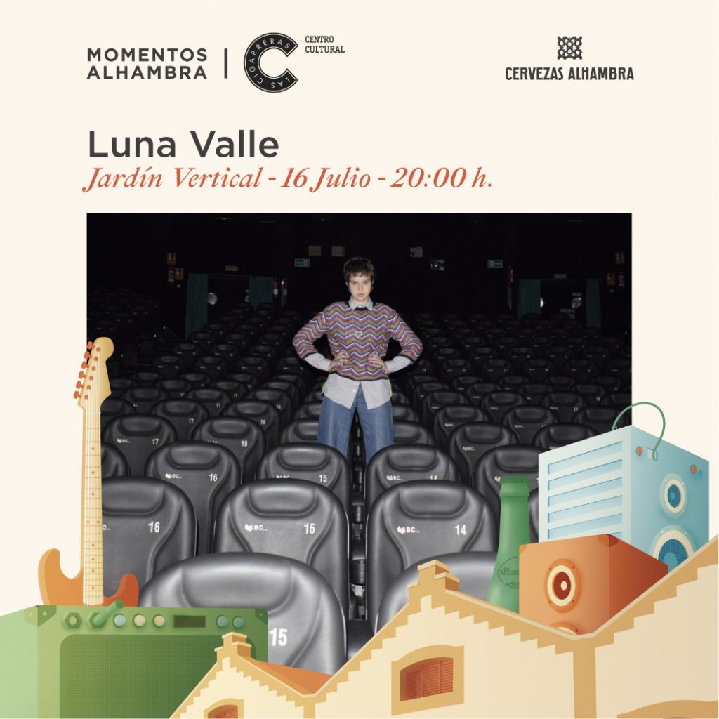 El pop melódico de Luna Valle llega a 'Momentos Alhambra Las Cigarreras' en MÚSICA 