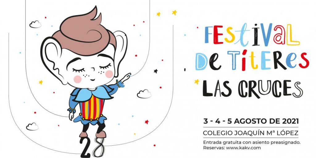 El festival de títeres 'Las Cruces' de Villena ofrece seis espectáculos del 3 al 5 de agosto en ESCENA 