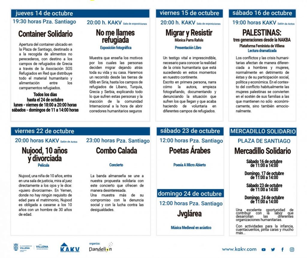 'Última parada: Libertad', el ciclo Miradas de Realidad afronta en Villena la problemática de los refugiados en CONFERENCIAS