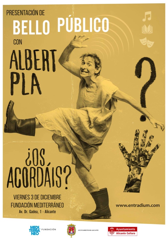 Albert Pla presenta la nueva edición de 'Bello Público' en MÚSICA 