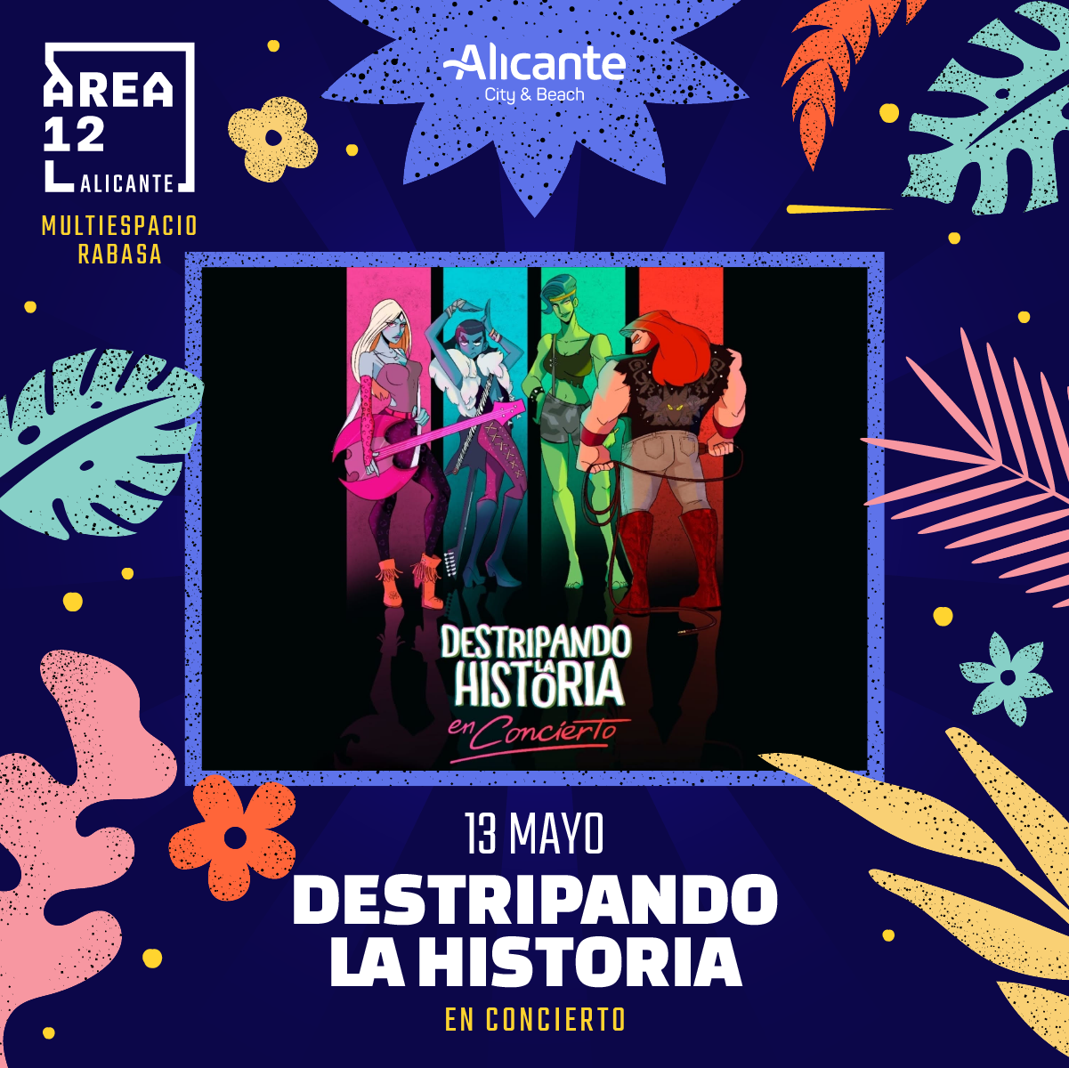 Alicante acogerá grandes giras musicales con la creación de Área 12 en DESTACADOS MÚSICA 