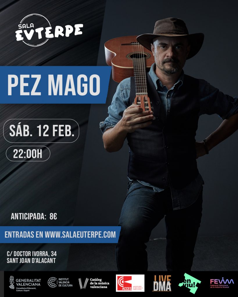 Pez Mago actuará este sábado en Sala Euterpe presentando nuevo disco en MÚSICA 