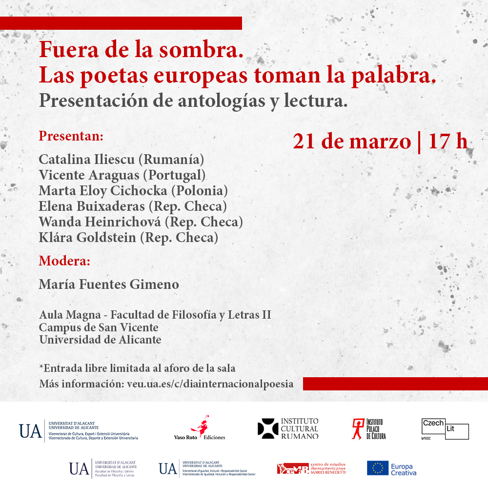 La UA presenta un extenso programa de actividades para conmemorar el Día Internacional de la Poesía y el 80 aniversario del fallecimiento de Miguel Hernández en CONFERENCIAS LETRAS 