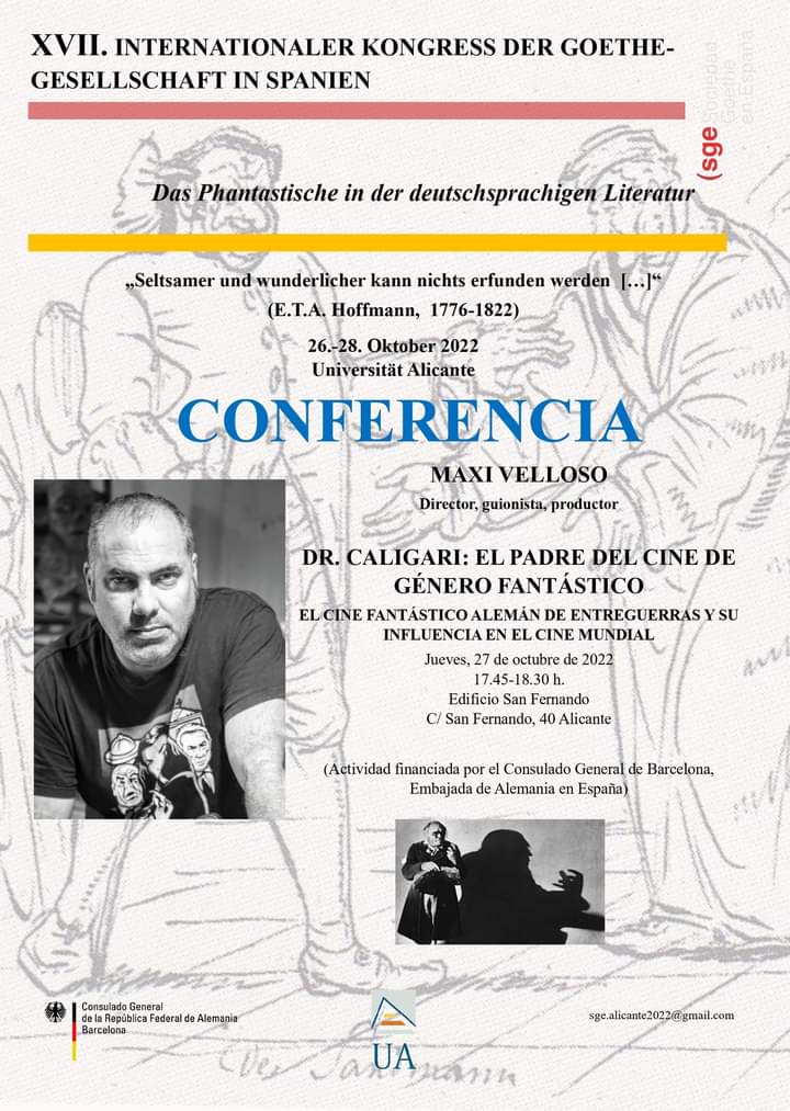 La UA acoge el XVII Congreso Internacional de la Sociedad Goethe en España bajo el lema ‘Lo fantástico de la literatura alemana' en LETRAS 
