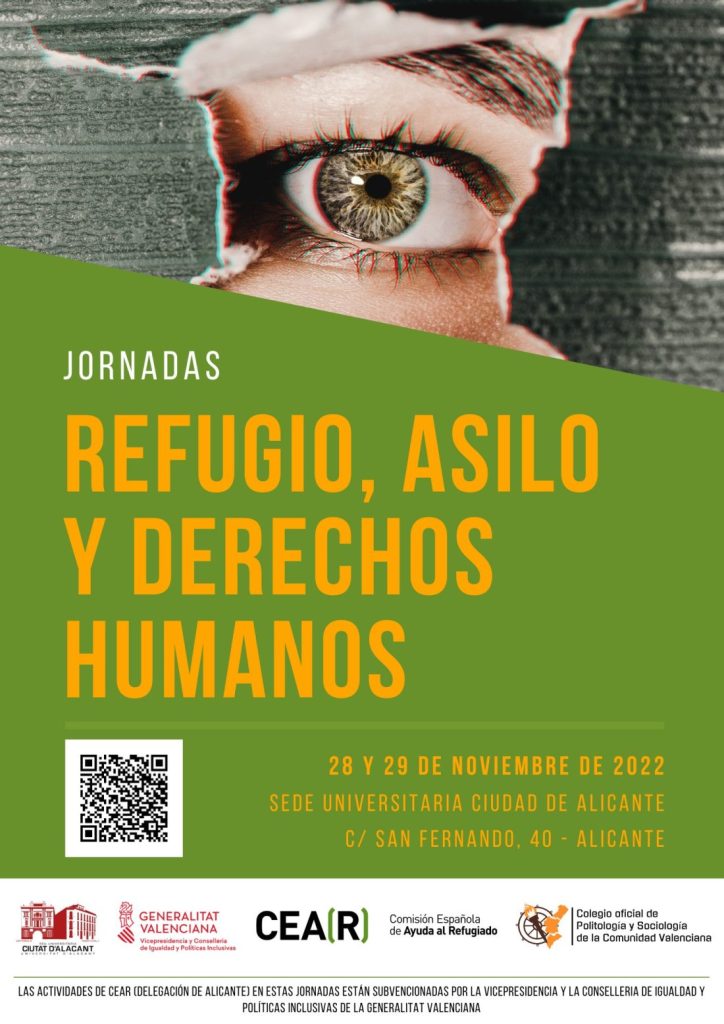 Refugio, asilo y derechos humanos se abordarán en unas jornadas en Alicante en CONFERENCIAS 